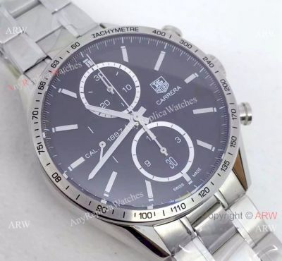 Swiss 7750 Tag Heuer CAL.1887 Black Face watch